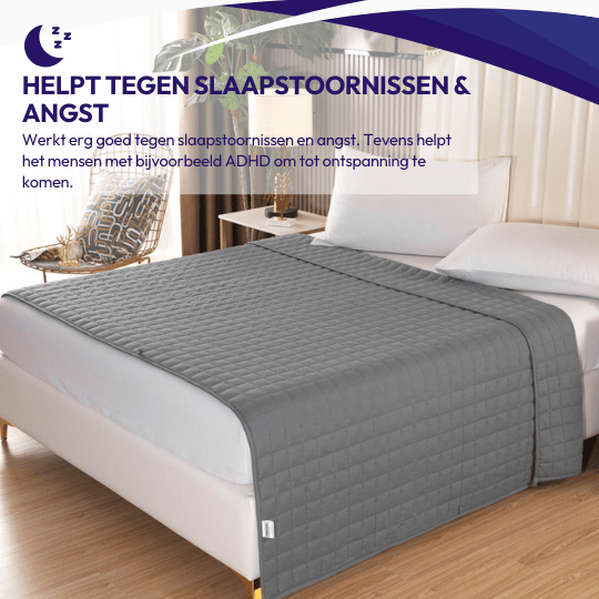 Gewichtsdecke 7 kg - 150 x 210 cm, extra lang