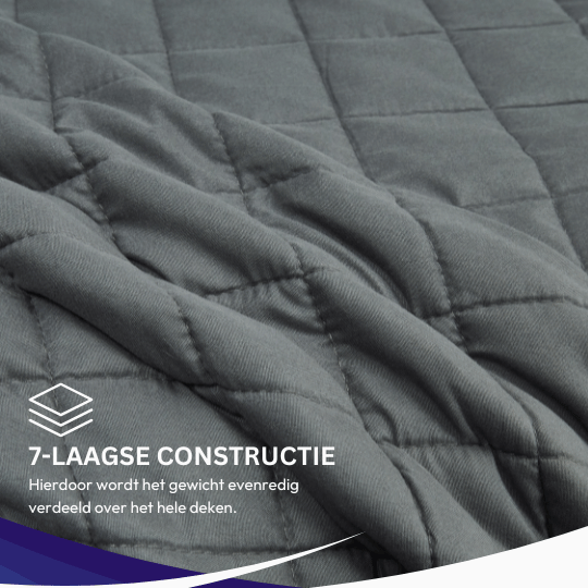 Weighted blanket 9 kg - 150 x 210 cm, extra long