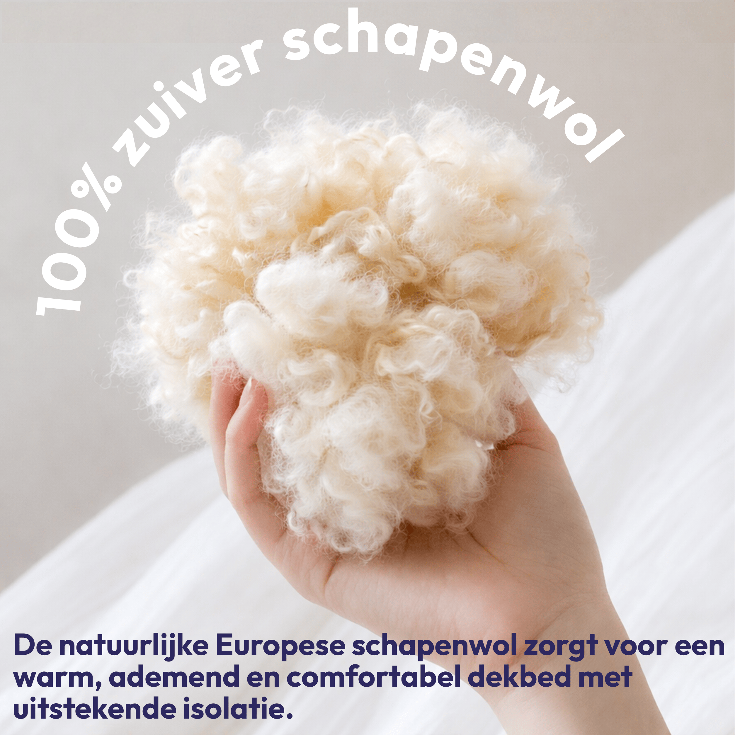 Comfeur wollen 4-seizoenen dekbed