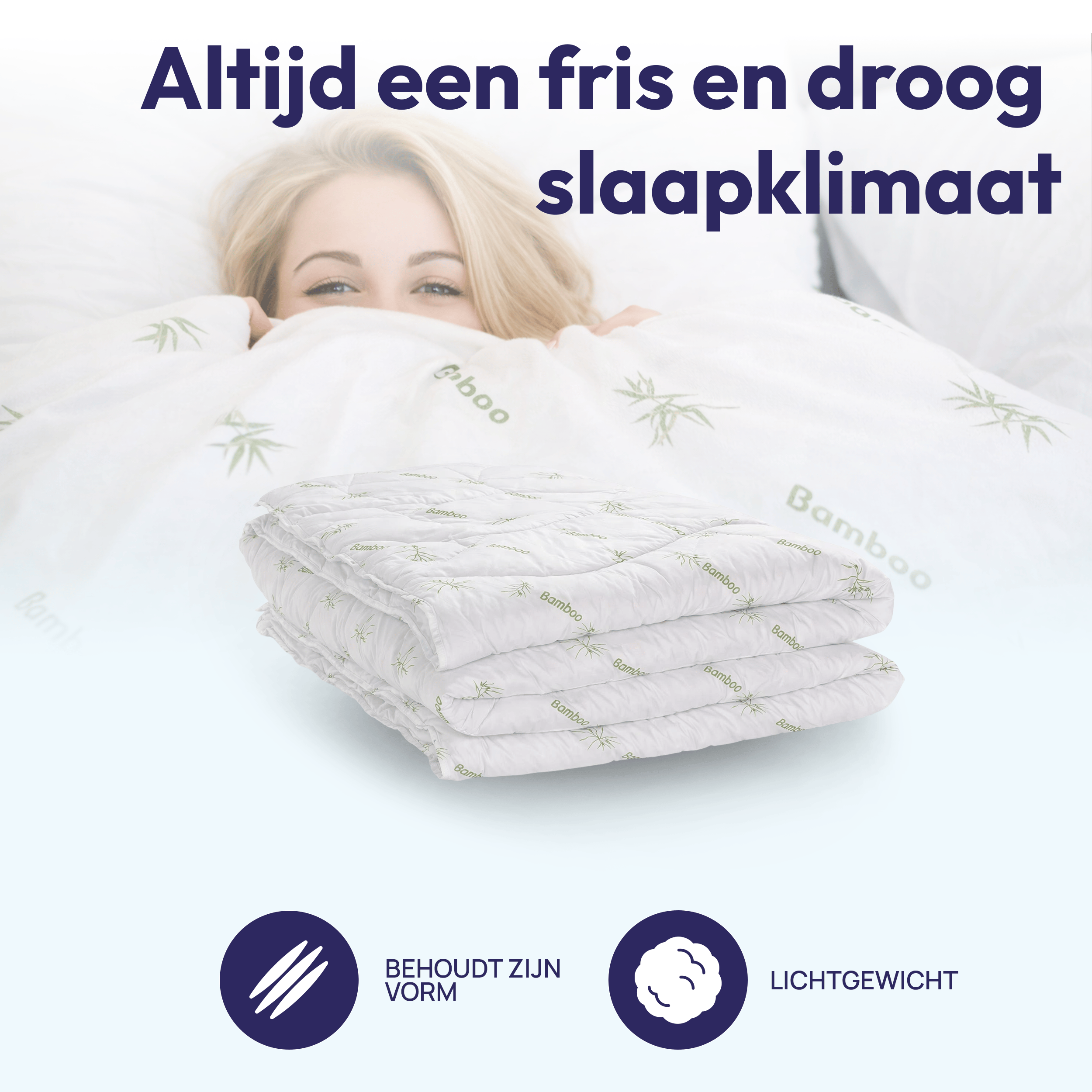Comfeur Bamboe Dekbed – Ademend All-Season Dekbed