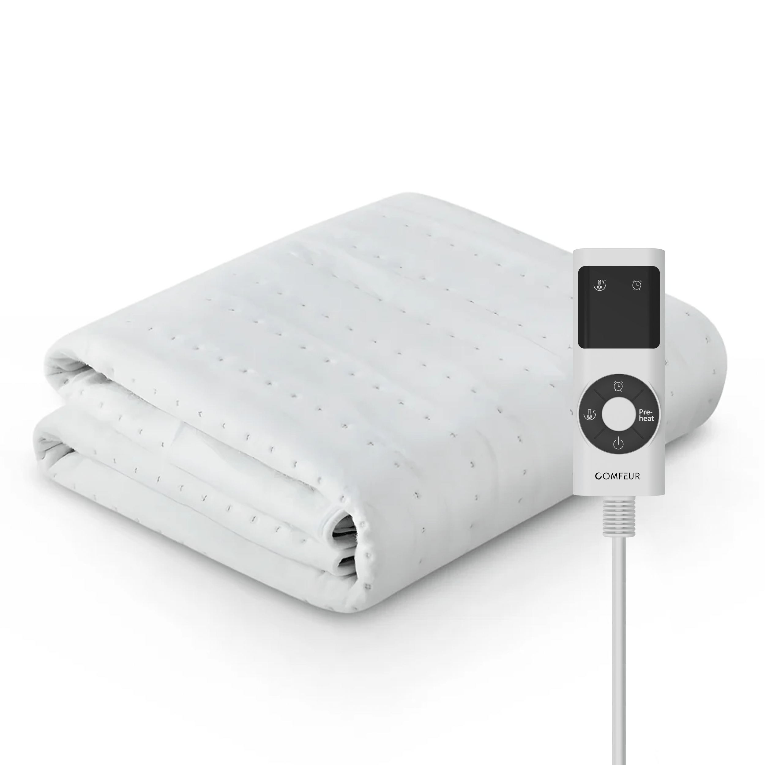 Comfeur elektrische onderdeken met preheat functie – 190x80 cm