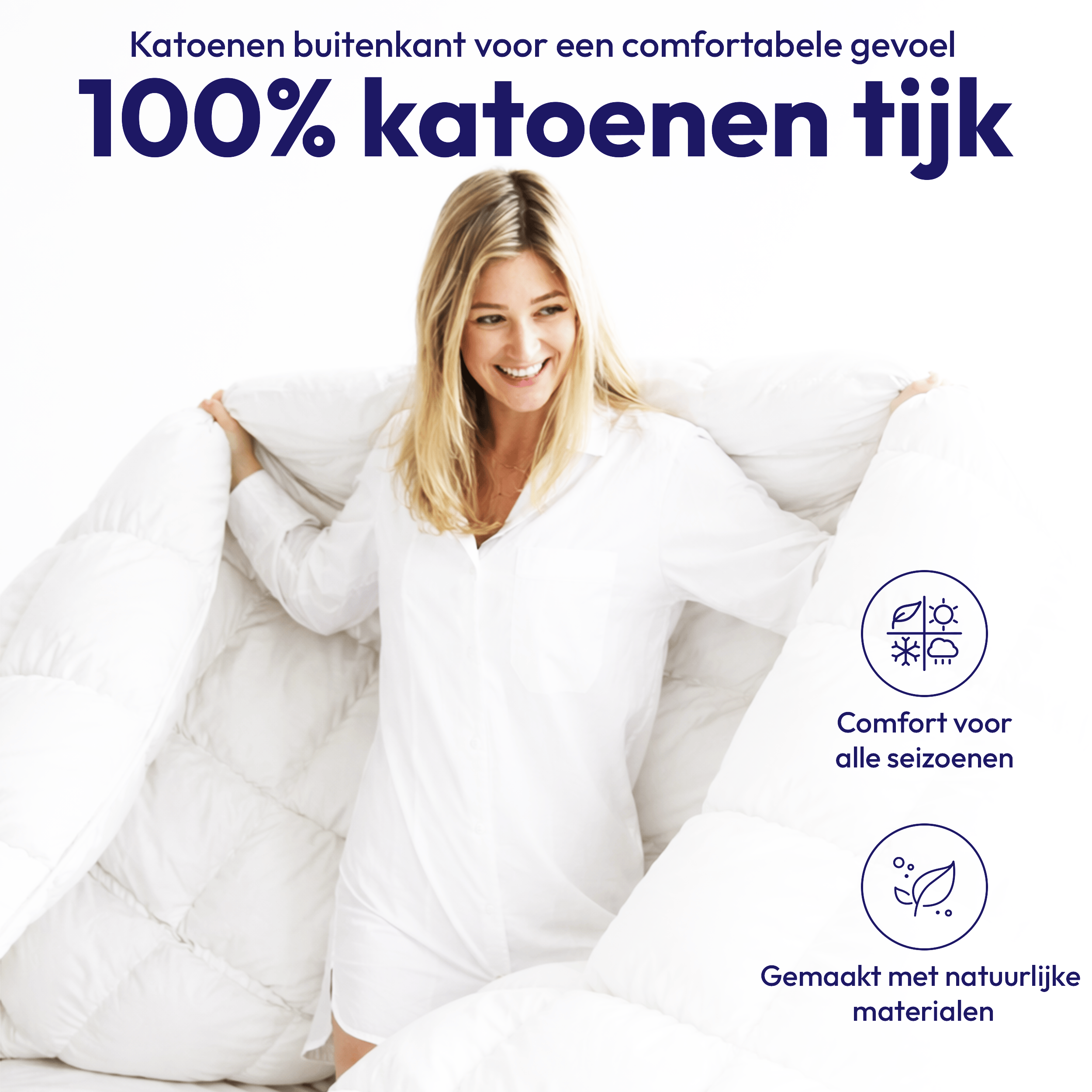 Comfeur wollen All year dekbed