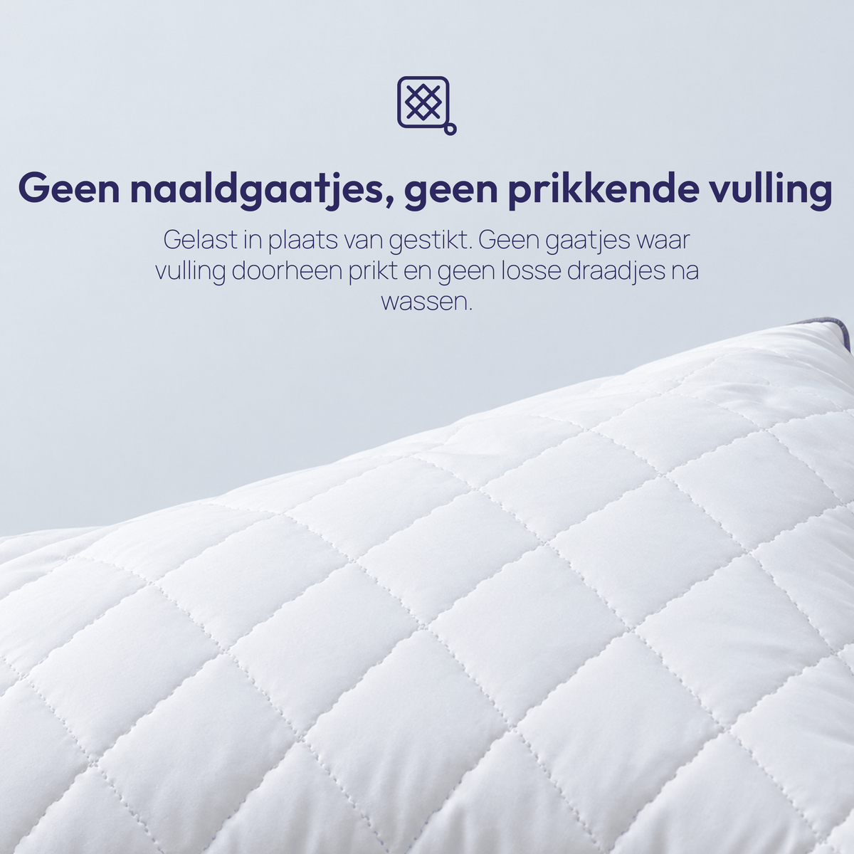 Comfeur Memory Foam-Kissen – Extra gefüllt – 60 × 70 cm