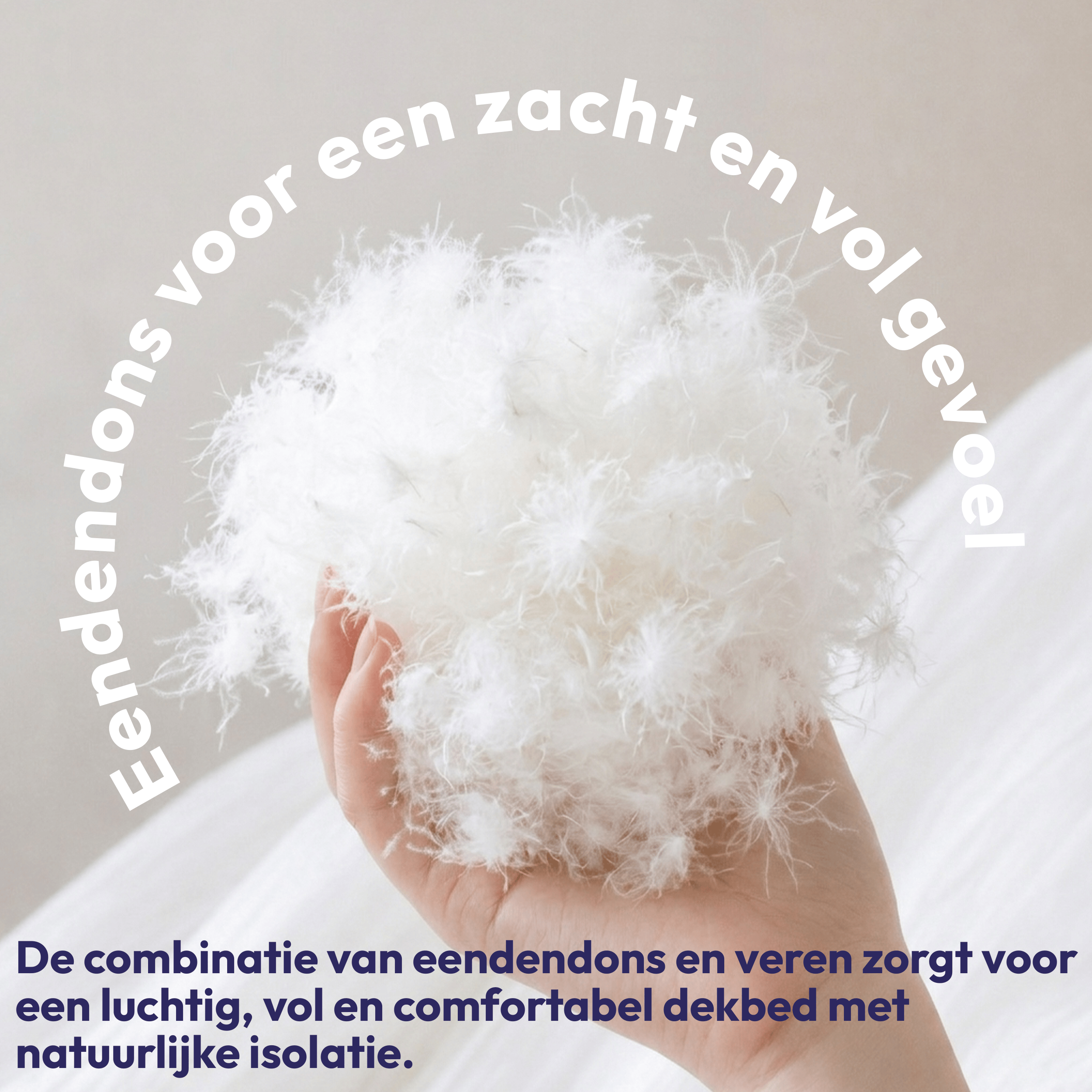 Comfeur eendendons 4-seizoenen dekbed – Dons & veren