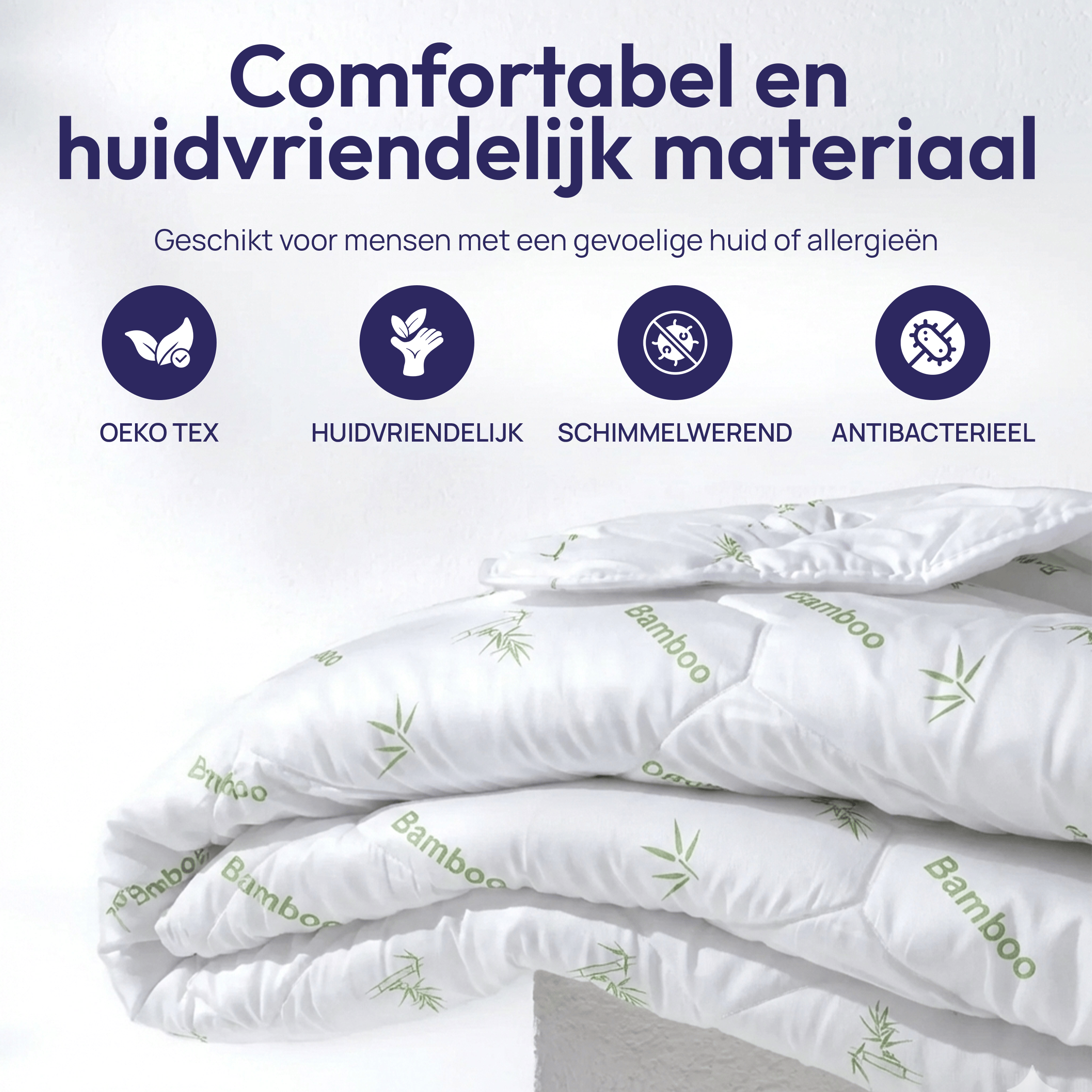 Huidvriendelijk bamboe dekbed