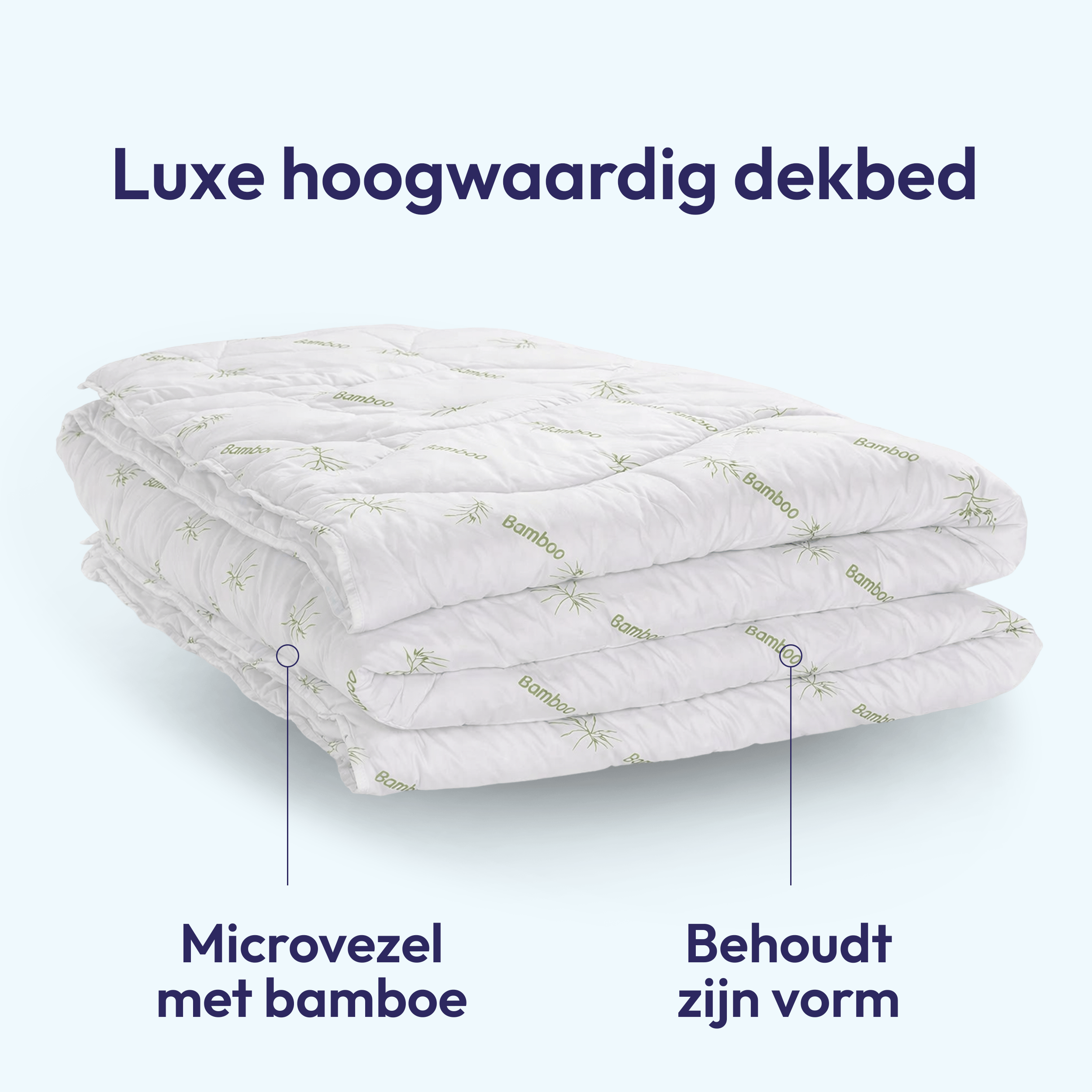 Luxe bamboe dekbed