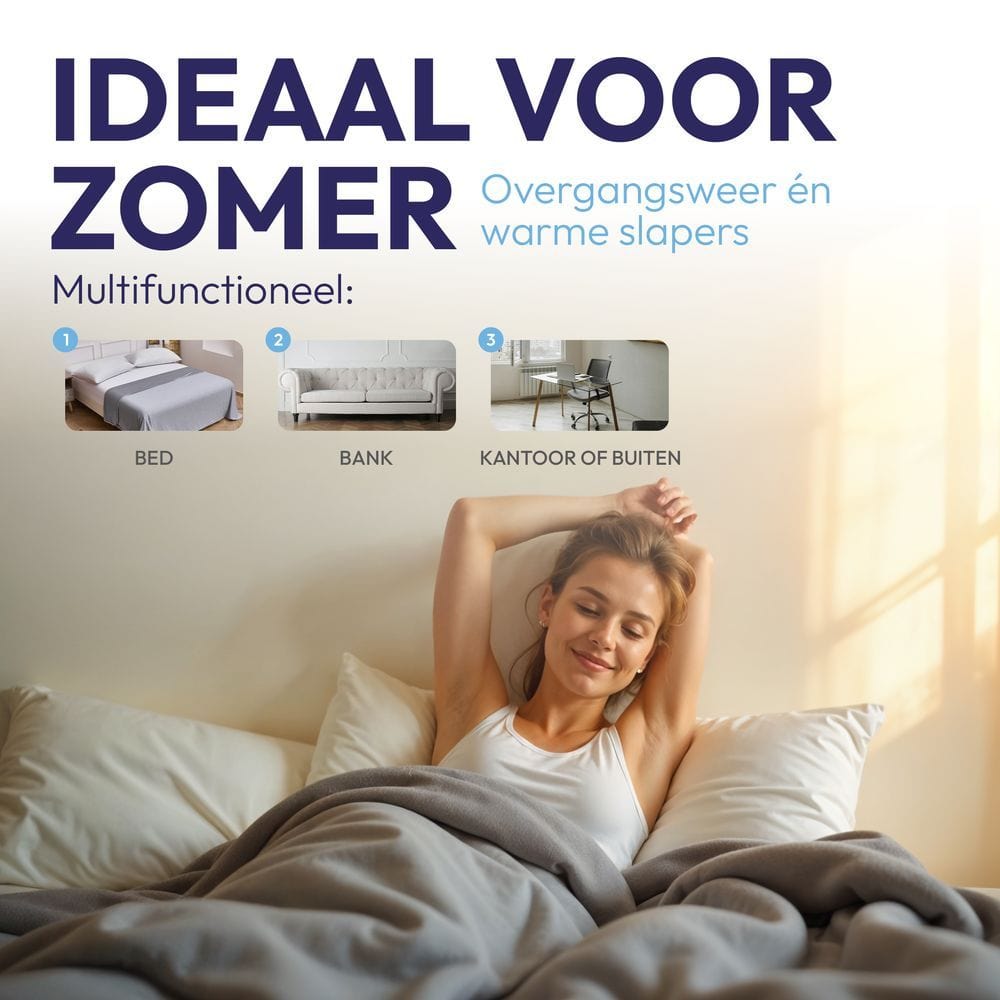 Verkoelende deken - Cooling blanket 150 x 210 cm