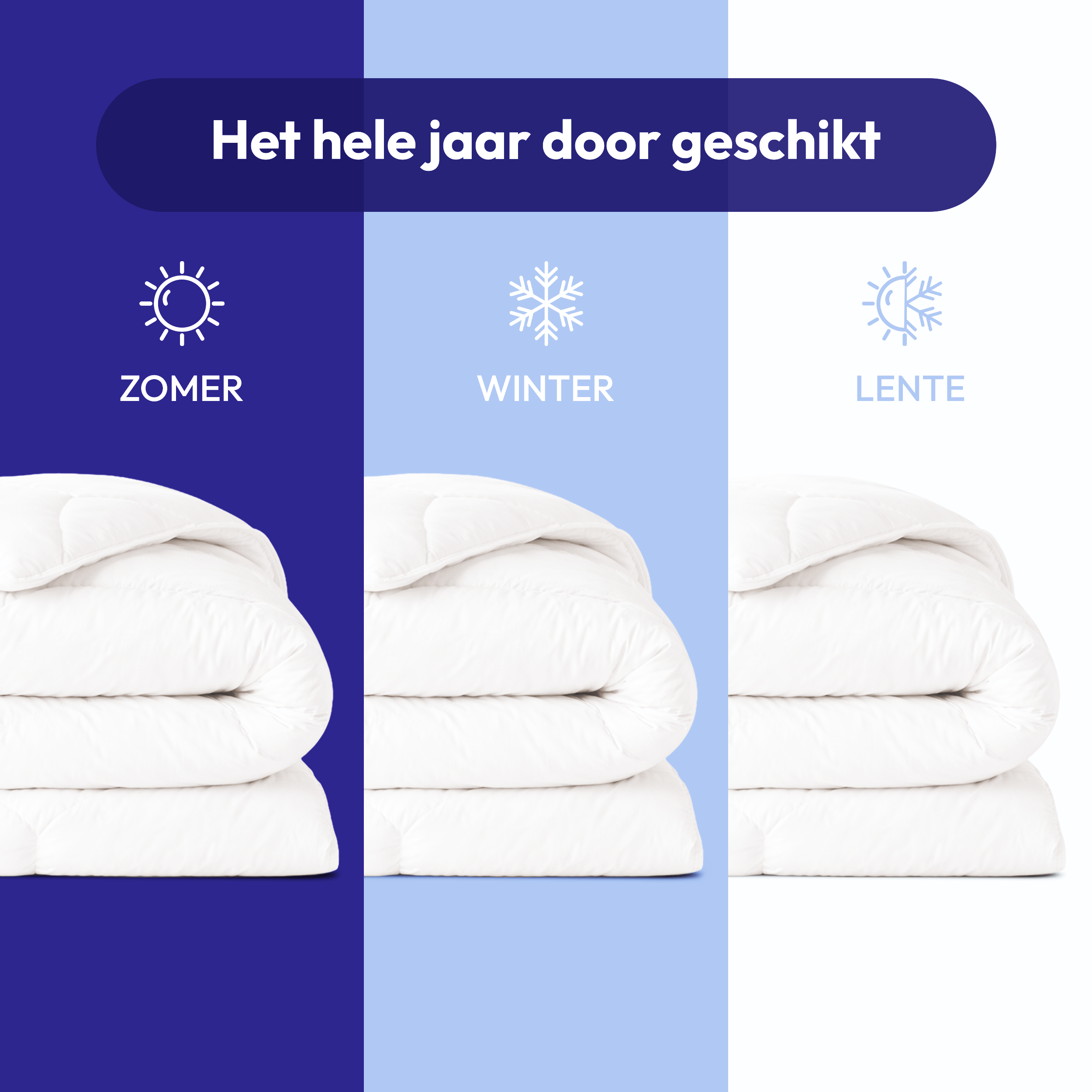 Comfeur wollen All year dekbed