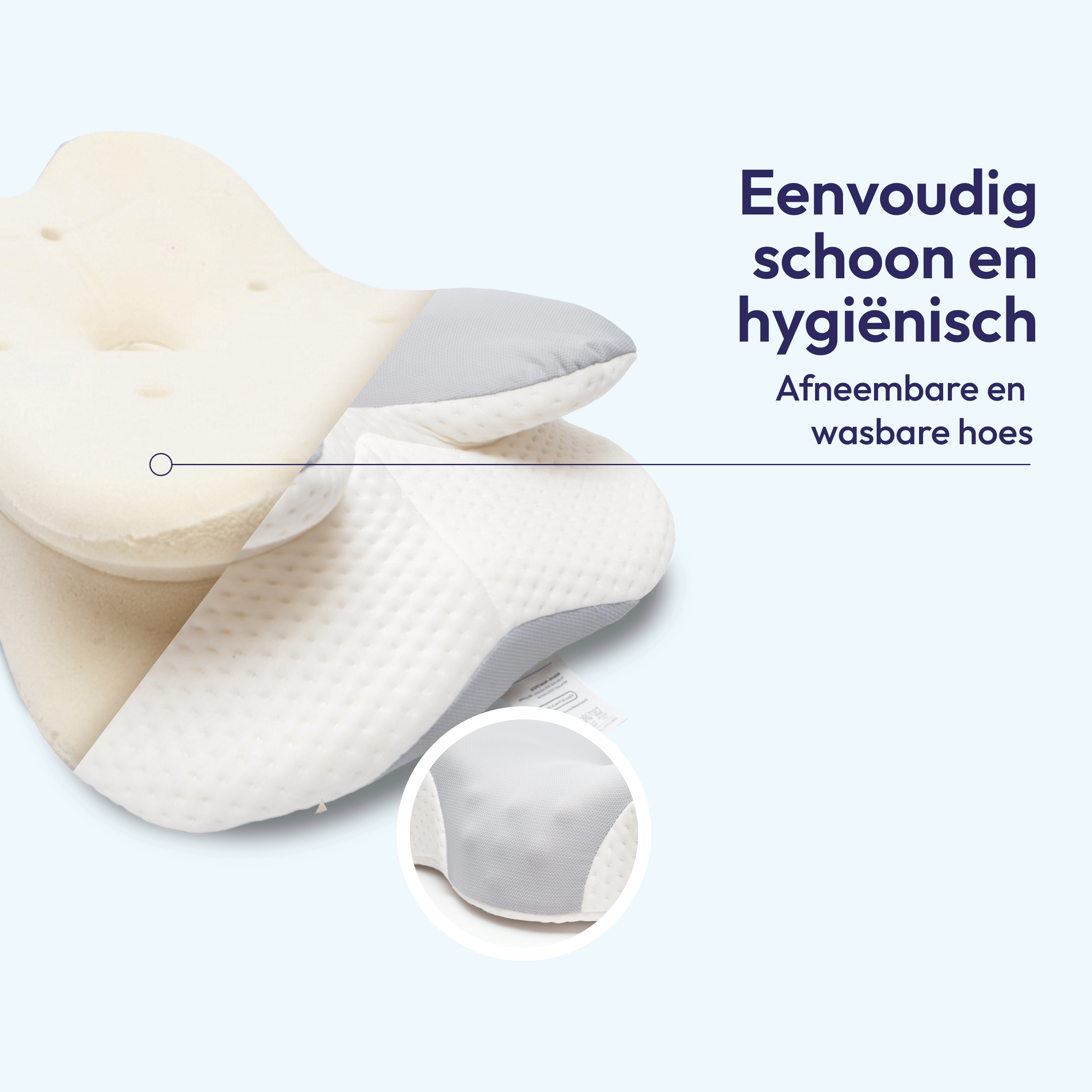 Abnehmbar und waschbar