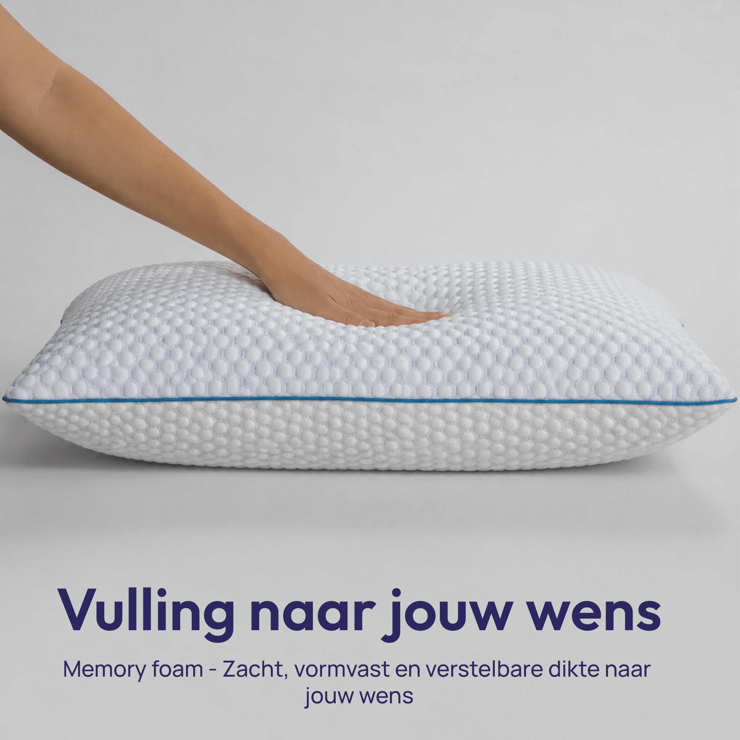 Comfeur verkoelend hoofdkussen - Memory foam - 60 x 70 cm